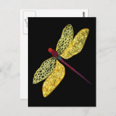 Dragonfly Briefkaart (Voorkant / Achterkant)