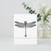 Dragonfly Briefkaart (Staand voorkant)