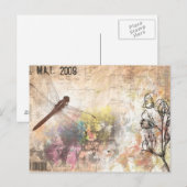 Dragonfly Briefkaart (Voorkant / Achterkant)
