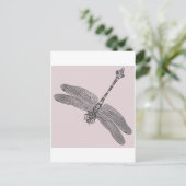 Dragonfly Briefkaart (Staand voorkant)