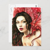 Dragonfly Briefkaart (Voorkant / Achterkant)