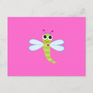 Dragonfly-Briefkaart Briefkaart