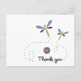 Dragonfly-Briefkaart Briefkaart