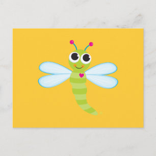 Dragonfly-Briefkaart Briefkaart