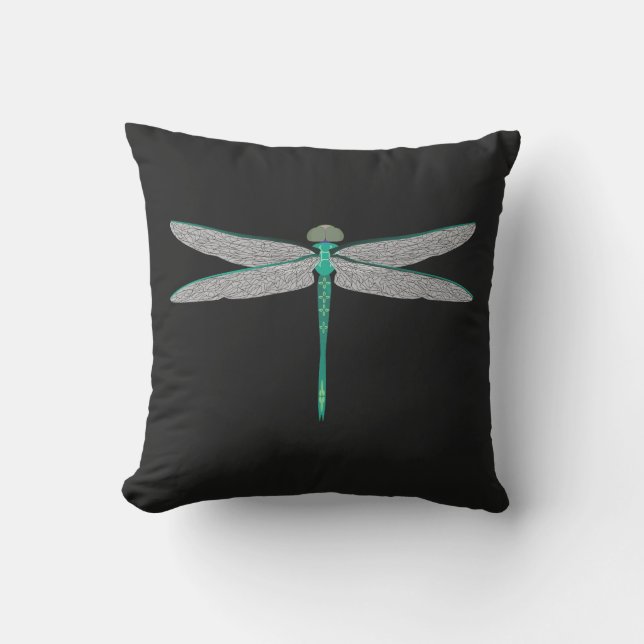 Dragonfly Buitenkussen (Voorkant)