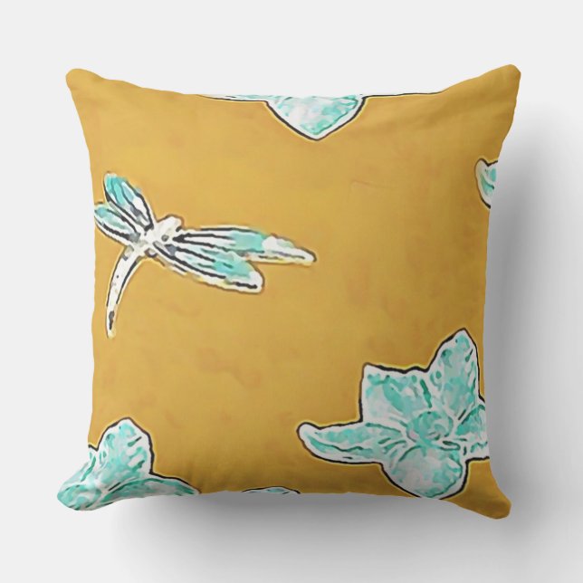 Dragonfly Buitenkussen (Voorkant)