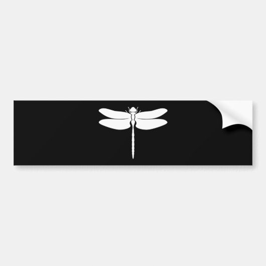 Dragonfly Bumpersticker (Voorkant)
