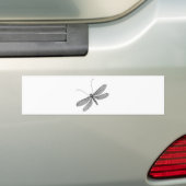 Dragonfly Bumpersticker (Op auto)