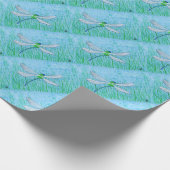 Dragonfly Cadeaupapier (Hoek)