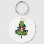 Dragonfly Christmas Tree Dragonfly Xmas Sleutelhanger (Voorkant)