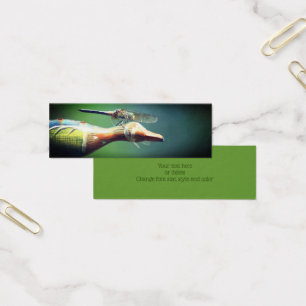 Dragonfly Co Pilot Natuur Mini Bladwijzer Visitekaartjes