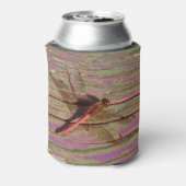 Dragonfly Colorful Blikjeskoeler (Blikje Achterkant)