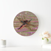Dragonfly Colorful Grote Klok (Huis)