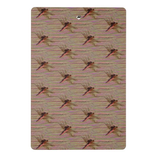 Dragonfly Colorful Mini Klembord (Achterkant)