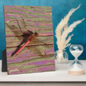 Dragonfly Colorful Plaque Fotoplaat (Zijkant)