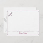 Dragonfly Correspondentiekaarten Kaart (Voorkant / Achterkant)