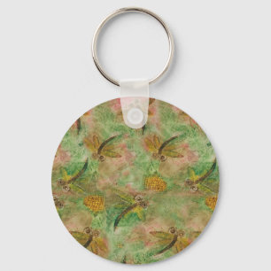 Dragonfly Cotton Snoep Sleutelhanger
