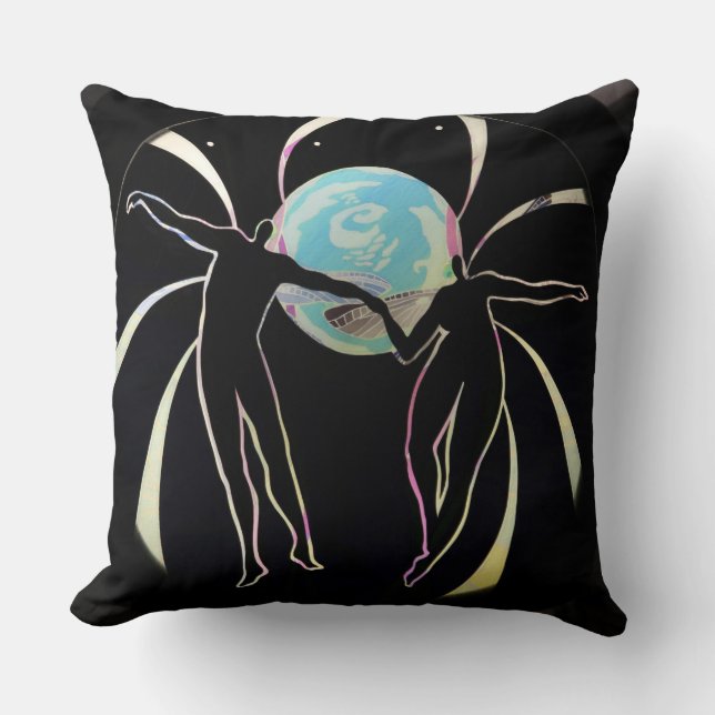 Dragonfly Couple Pillow Kussen (Voorkant)