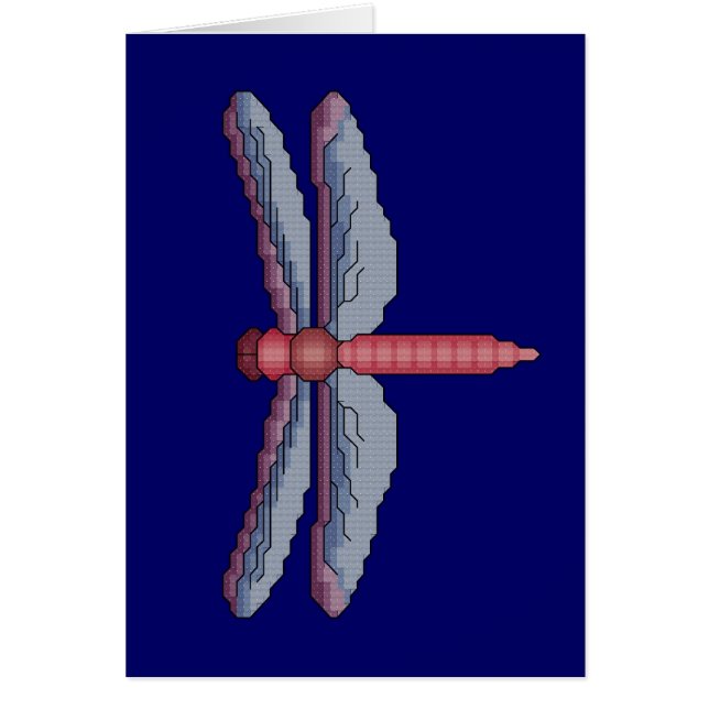 Dragonfly Cross Stitch (Voorkant)