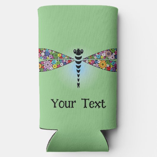 Dragonfly Damselfly Seltzer Koelbox (Achterkant)