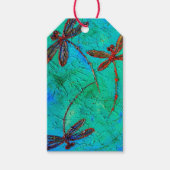 Dragonfly Dance Cadeaulabel (Voorkant)