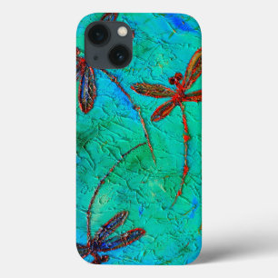 Dragonfly Dance iPhone 13 Hoesje