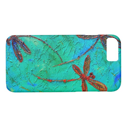 Dragonfly Dance Case-Mate iPhone Case (Achterkant (Horizontaal))