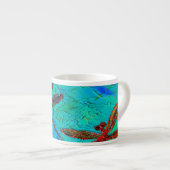Dragonfly Dance Espresso Kop (Voorkant rechts)