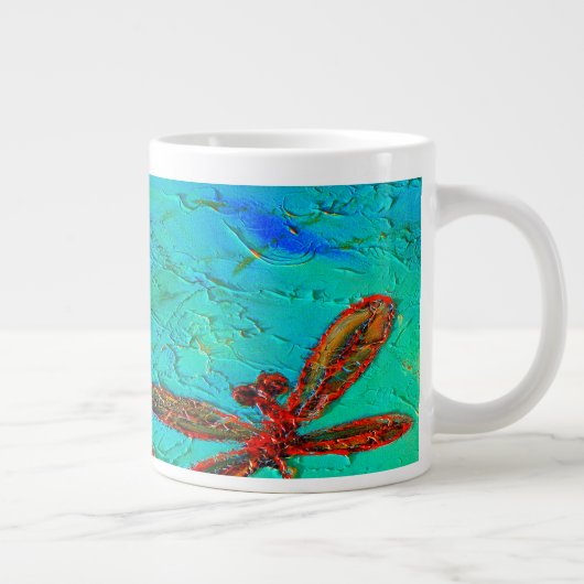 Dragonfly Dance Extra Grote Beker (Rechts)