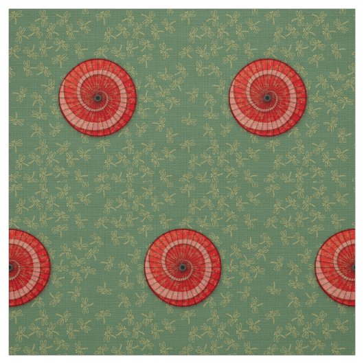 Dragonfly Dance Fabric Stof (Swatch)