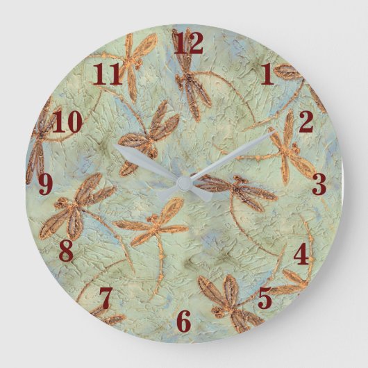 Dragonfly Dance Grote Klok (Voorkant)