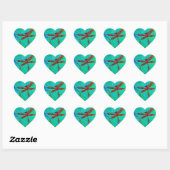 Dragonfly Dance Hart Sticker (Vel)