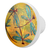 Dragonfly Dance Keramische Knop (Rechts)