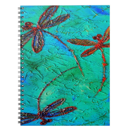 Dragonfly Dance Notitieboek (Voorkant)