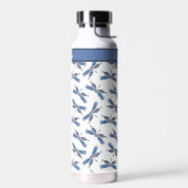 Dragonfly Design Pattern Custom Water Bottle Waterfles (Links)