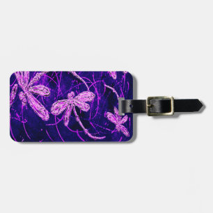 Dragonfly Disco Bagagelabel