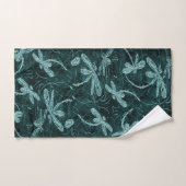 Dragonfly Disco Midnight Blue (Serviette à main)