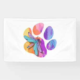 Dragonfly Dog Paw Color Dog Insect Lover Spandoek