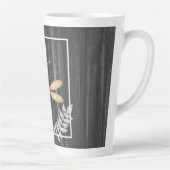 Dragonfly d'or Russe Personnalisé Latte Mug (Droite)