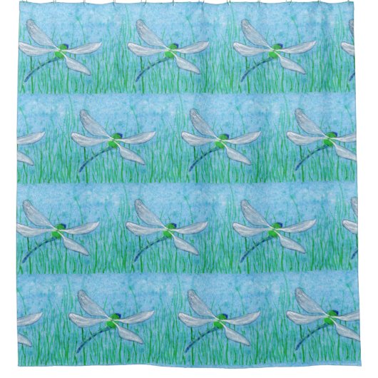 Dragonfly Douchegordijn (Voorkant)