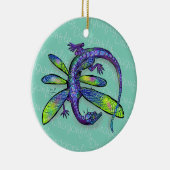 Dragonfly Dragon Keramisch Ornament (Rechts)