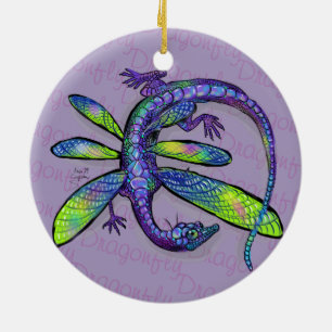 Dragonfly Dragon Keramisch Ornament