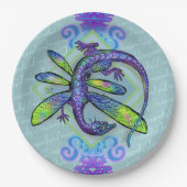 Dragonfly Dragon Papieren Bordje (Voorkant)