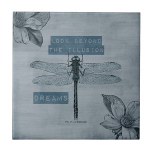 Dragonfly Dream Illusion Tegeltje