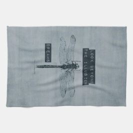 Dragonfly Dream Illusion Theedoek