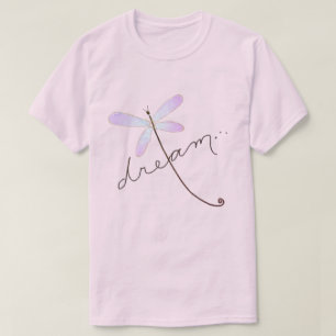 Dragonfly Dream Originele Abstracte kunst T-shirt