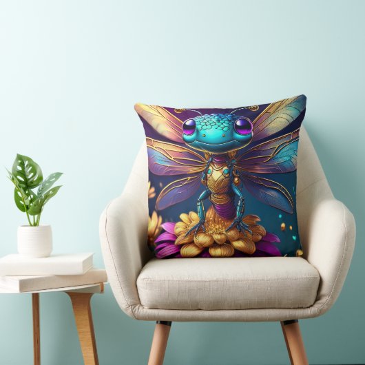 Dragonfly Dreaming Cushion Kussen (Stoel)
