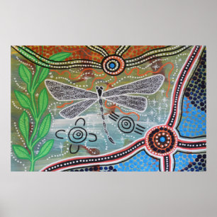 Dragonfly Dreaming Poster
