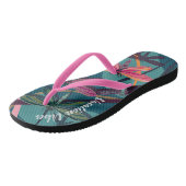 Dragonfly Dreams aangepaste Teenslippers (Schuin)