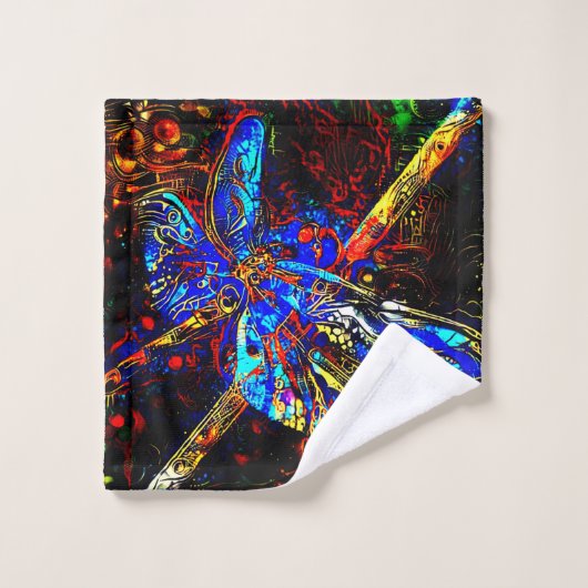 Dragonfly Dreams Bad Handdoek (Wasdoekje)